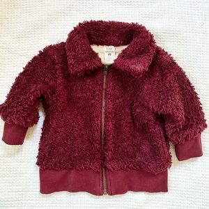 Kate Quinn Cotton Sherpa Jacket